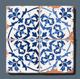 Azulejo Blue Pattern