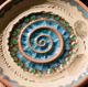 Mesmerizing Ceramic Spiral