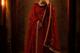 Royal Red Anarkali Cinematic Studio AI Made photography