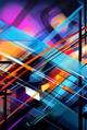 Vibrant Geometric Abstraction