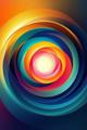 Vibrant Color Ripples