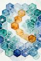 Blueprint Honeycomb Design