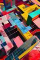 Vibrant Abstract Maze
