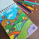 Colour pencil Art